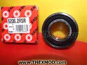 Bearing - Single Row - 6206-2RSR