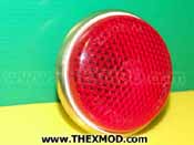 Lens - Round - Red - Stop and Tail - 54585227