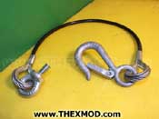 Wire Rope - 22 3/4in Long - 5mm dia - FV2184928