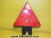 Reflector - Red - Clearance  Triangular