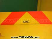 Sign - Yellow & Red - DEFSTAN23-4