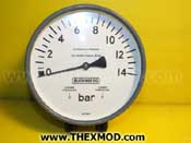 Gauge - 0 - 14 Bar - 179F Budenberg