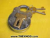 Padlock - 4 Lever Type - 50 mm - A3-9517