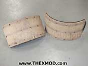 Brake Shoe - 15.5in - 7in internally - AAU8509R