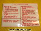 Label - Plate Instructions Red - 91116392
