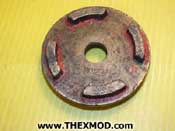 Cap - Fuel Filler - Brass - 3.75in od - FV15523