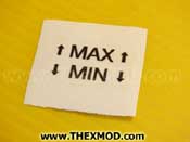 Label - Brake Level - Min / Max - 10-75-906