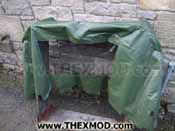 Tarpaulin -  Cab - Rear - With window - 958187050