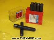 Punch Set - Metal - 6MM - 0-9 - 400054