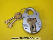 Padlock - 4 Lever - 53-69 B22997
