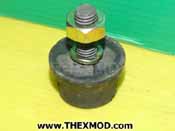Mount - Rubber - 35mm DIA - 44mm Long - M10 THD