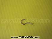 Hook - screw brass - BS1X14