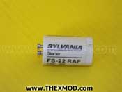 Starter Fluorescent Lamp - Sylvania FS-22 RAF