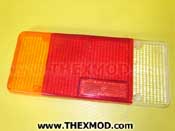 Lens - Cluster - Red - Amber - Clear - Renault 