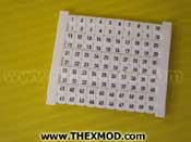 Terminal Marker Dek 5 - No. 1-50 - 047346- 51-100