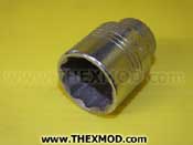Socket - 16 - 1/2 Inch Drive - Sam D16