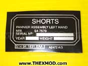 Label - S14-94-1831XAA