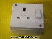 Socket - 3Pin - 240V 2959WHI