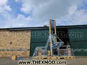 CCTV Mast - 15M - Clark Mast - ISO Frame 