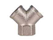 Adaptor - Y Piece 1/4 Inch