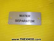 Label - Water Separator - 716.2.92.051.1