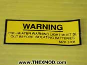 Label - MZK3708 MZK3708/00