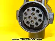 Adaptor Socket - Trailer - 7 Pin to 13 Pin - Durite 0-695-69