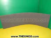 Pad - Backrest Foam - 845mmLG 230mmWD 38mmTHK - 3