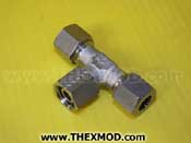 Pipe Tee - DIN2353-QL10-1.4571