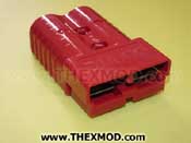 Connector - 350A - Red - Durite 0-432-35