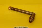 Valve Extension - Tyre 90 deg angle - 100mm long - R1124-1