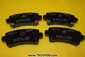 Brake pads set - Rear - VBP1167