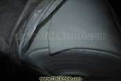 Felt - White - 5mm Thick x 1.5m - Roll of 25.5m 