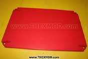 Chopping board - Plastic or rubber - Red - 02 7004