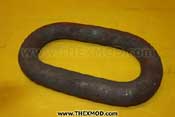 Link chain end - Steel oval shape - SX-2483/1
