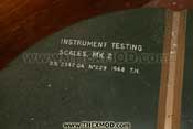 Instrument testing - Scales MK2 O.S. 2342 GA NO.2-2