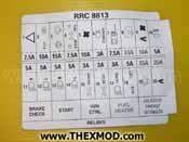 Fuse Box Label - RRC8813