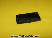 Glass Drop Door Buffer - 50MM LG x 25MM x 6MM THK