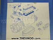 Gasket Set - Perkins - U5LT0072 - 105-005-2