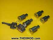 Barrel Set Lock Comprises 5 Barrels & 2 Key - MTC