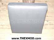 Seat Back - Front - Vinyl Grey - MCW5599