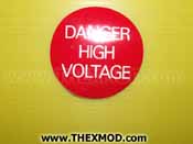 Label - Danger High Voltage - V038640