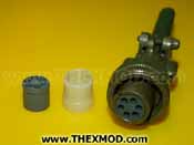 Connector - 6 Pin - MS3106E-14S-6S