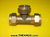 Tee Pipe - 3/8 in BSP  - 2048