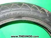 TYRE - DUNLOP ARROWMAX - FRONT 110/80-18 58V -2