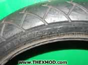 TYRE - DUNLOP ARROWMAX - FRONT 110/80-18 58V -3