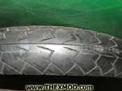 TYRE - DUNLOP ARROWMAX - FRONT 110/80-18 58V -4