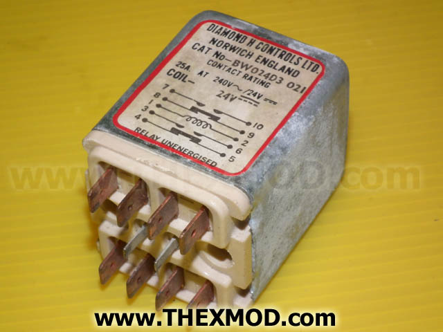 Relay - 250v ac - 24v dc - BW0/24D3/021-1
