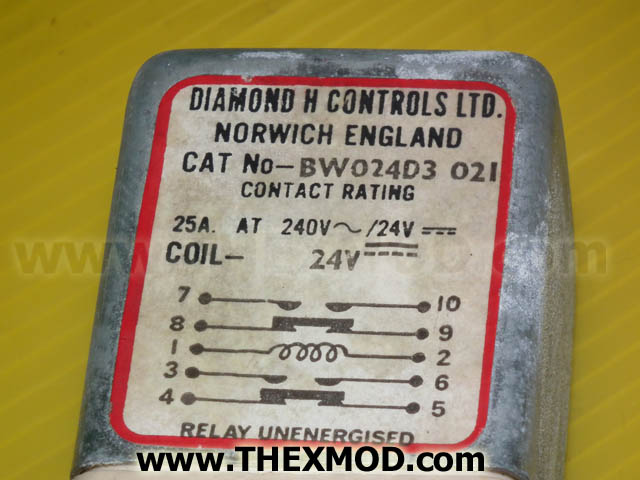 Relay - 250v ac - 24v dc - BW0/24D3/021-2