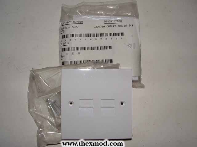 Dual Phone outlet - BT -470-960 - LJU4/6A - 9LJ193-1
